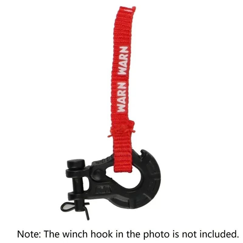 5 قطعة RC سيارة ونش هوك سحب حزام ونش سحب العلامات ل 1/10 RC الزاحف سيارة محوري SCX10 Trxs TRX4 RC4WD أجزاء