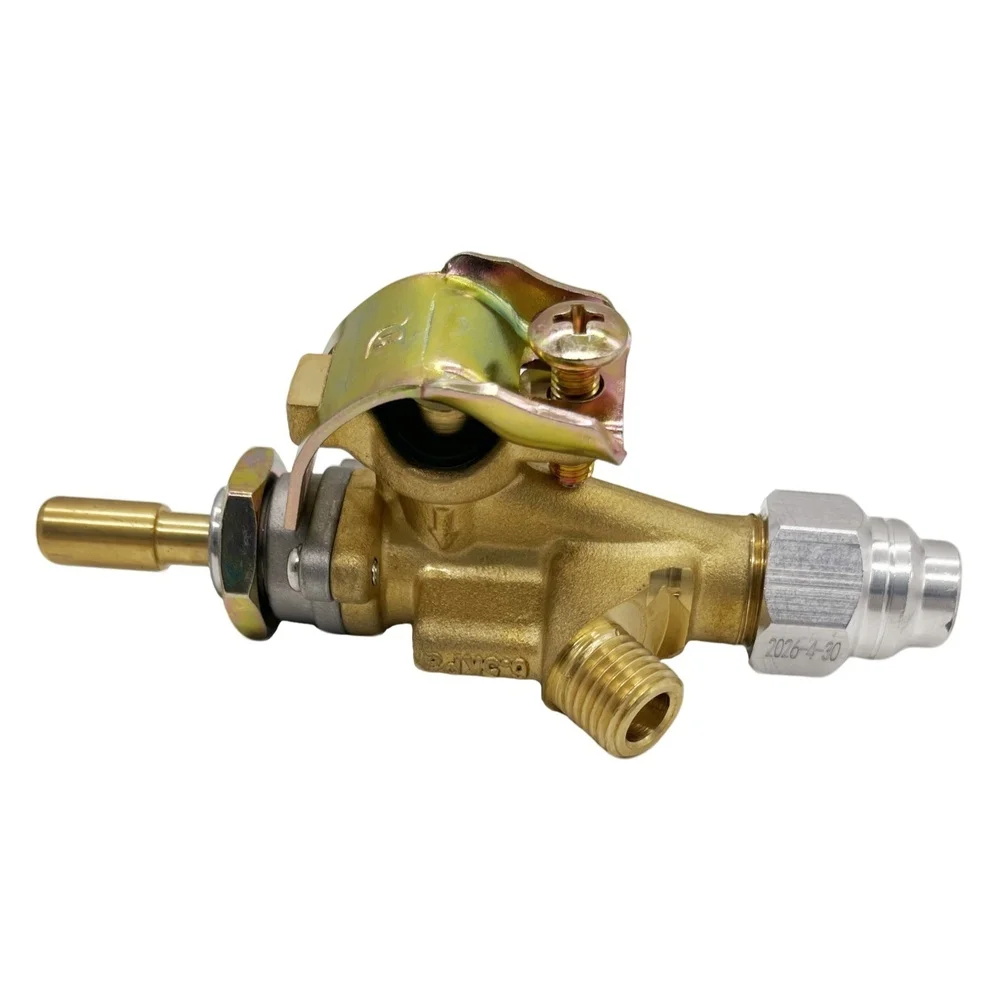 Brass Saddle Safety Valve 7/16-20UNF Male Thread Gas Oven Grill Thermocouple Flame Failure Protection For Commercial Kitchen