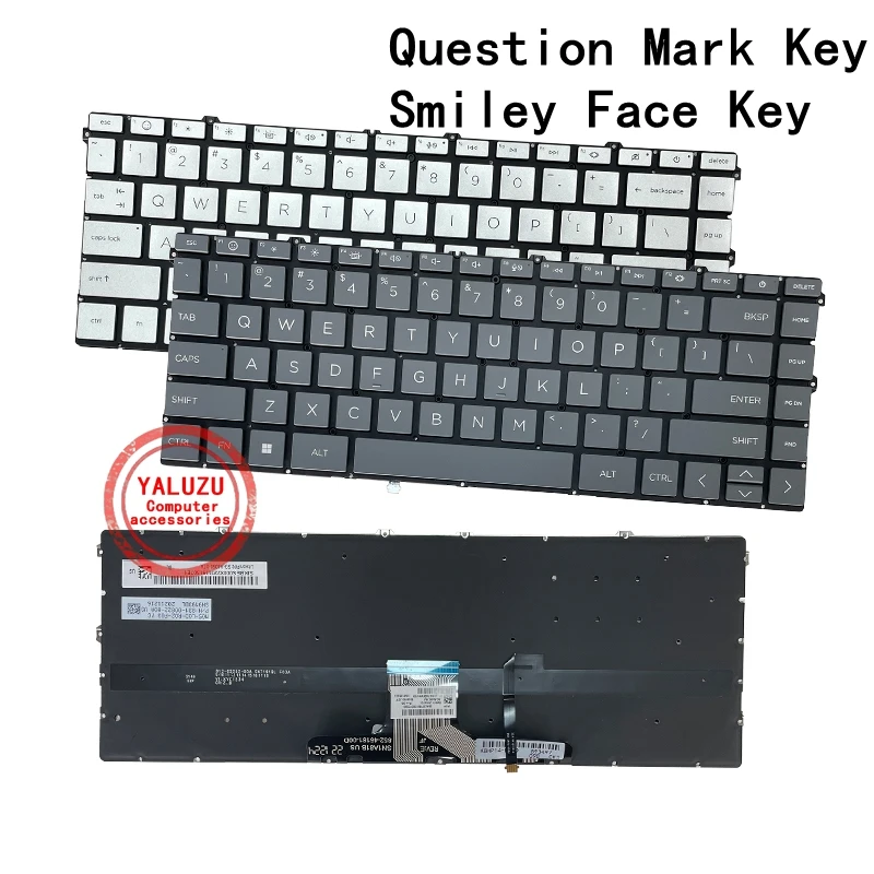 US NEW Laptop Keyboard For HP 13-BB 14-DW 14-DV 14-DY 14-EC 14-EE 14-EK 14-EM 14-EP 14M-DW 15-EW 15T-EW 15T-EY 15Z-EY TPN-I141