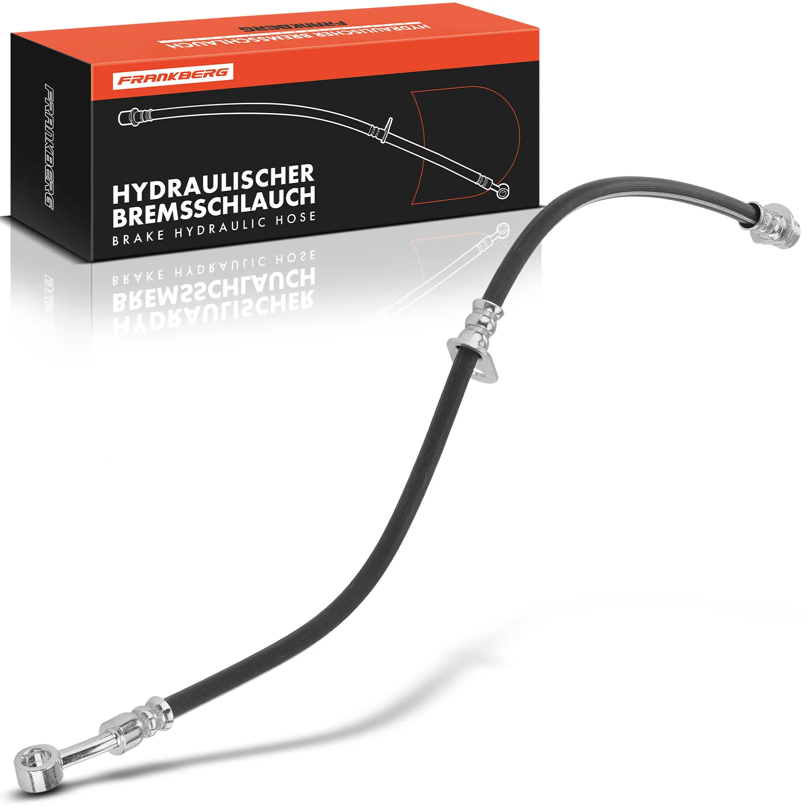 Frankberg 1x Bremsschlauch Bremsschläuche Vorderachse Rechts für Honda Civic VIII Stufenheck FA FD 1.3L 1.6L 1.8L 01464SNAA00