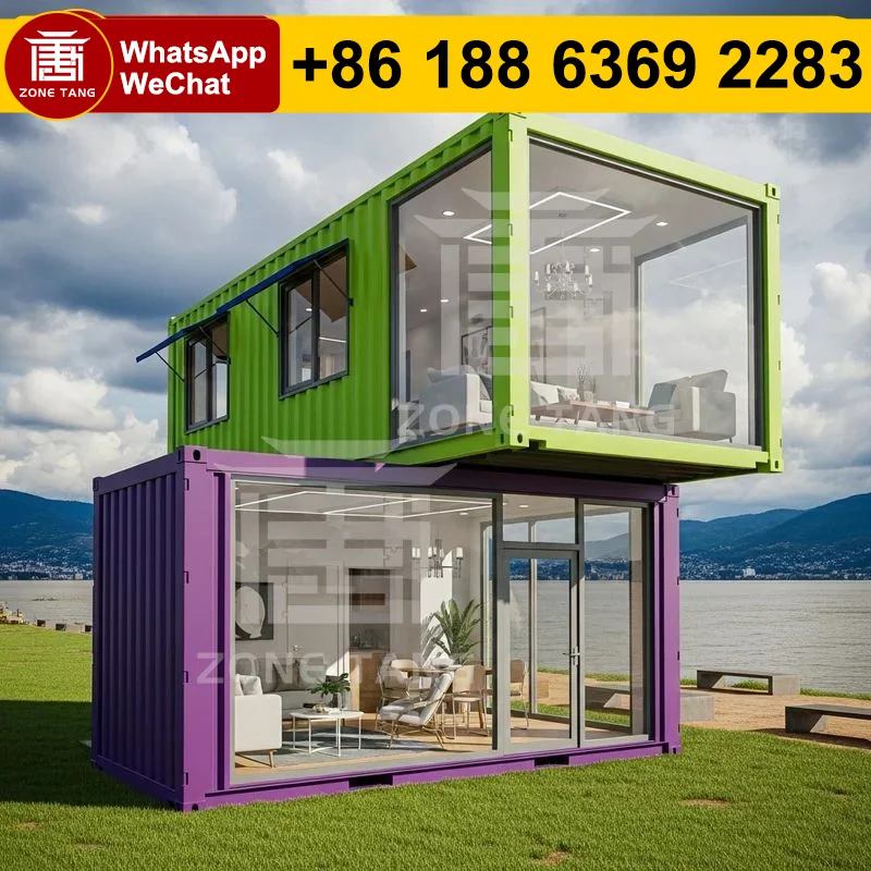 

Container Buildings Pre Fabricated Homes Manufacturers Standalone Home Global Shipping DIY Long Life Flat Pack House Repairable