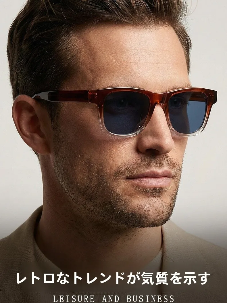 高精細偏光サングラス-ユニセックス-フィッシング-ドライブ用サングラス-マグネシウム製高級ボードレッグ-クリアビジョン-ナイトビュー