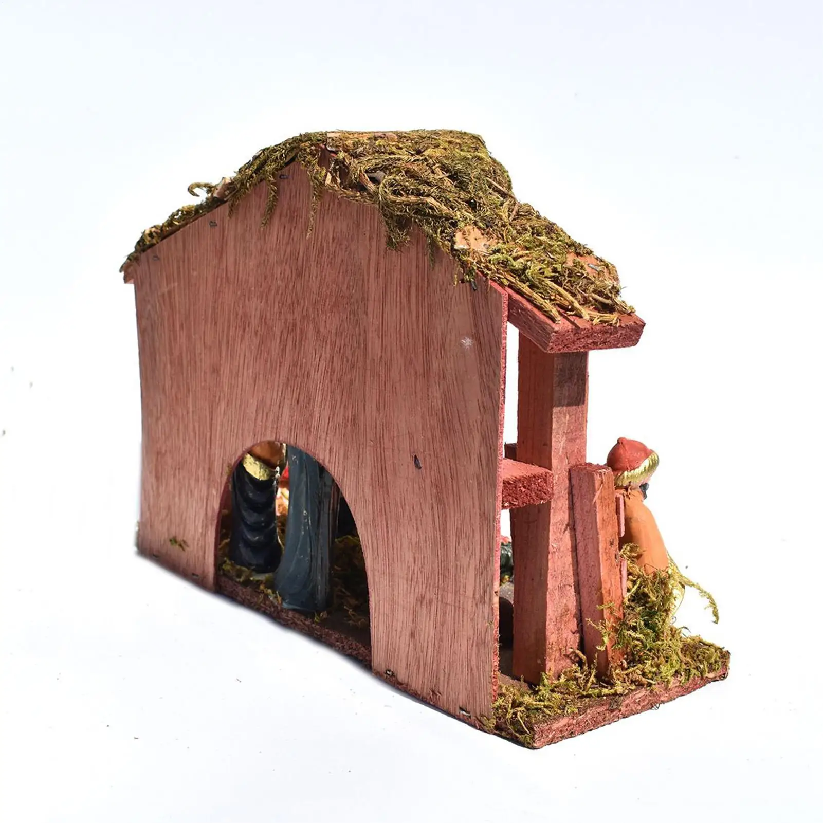 Christmas Manger Decorations Set Nativity Scene Set Resin Tabletop Nativity Set Resin Home Living Room Nativity Figurines