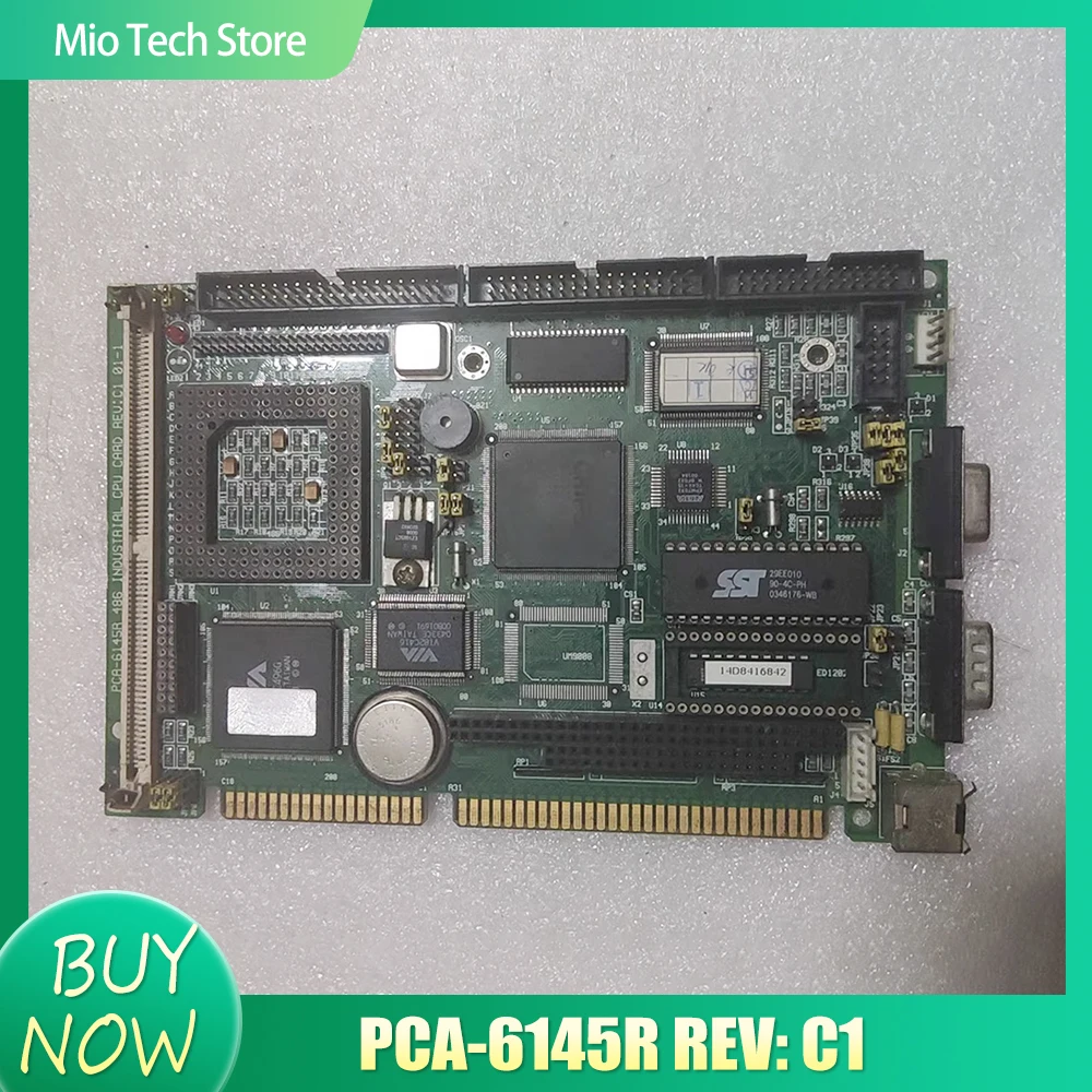 

PCA-6145R REV: C1 For Advantech PCA-6145R 486 Industrial CPU CARD REV: C1 01-1