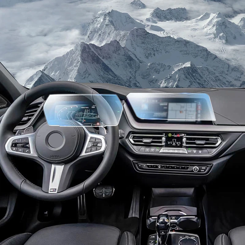 

For BMW F40 Series 1 2019-2023 Car Interior Matte Screen Protective Film Console GPS Navigation LCD Screene TPU Anti-scratch PPF