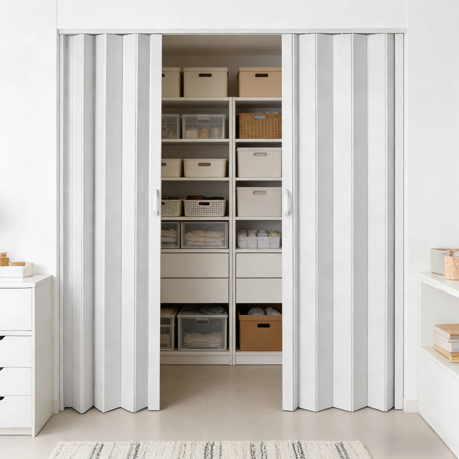 PVC Accordion Folding Door 60x - Commercial Kitchen Swing Door review and price