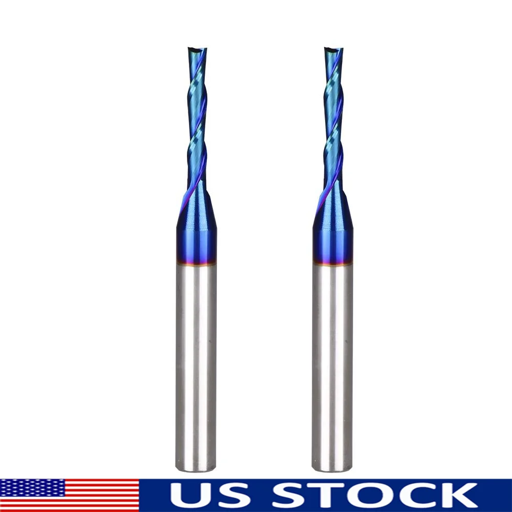 2 Pack CNC Router Bit 1/8