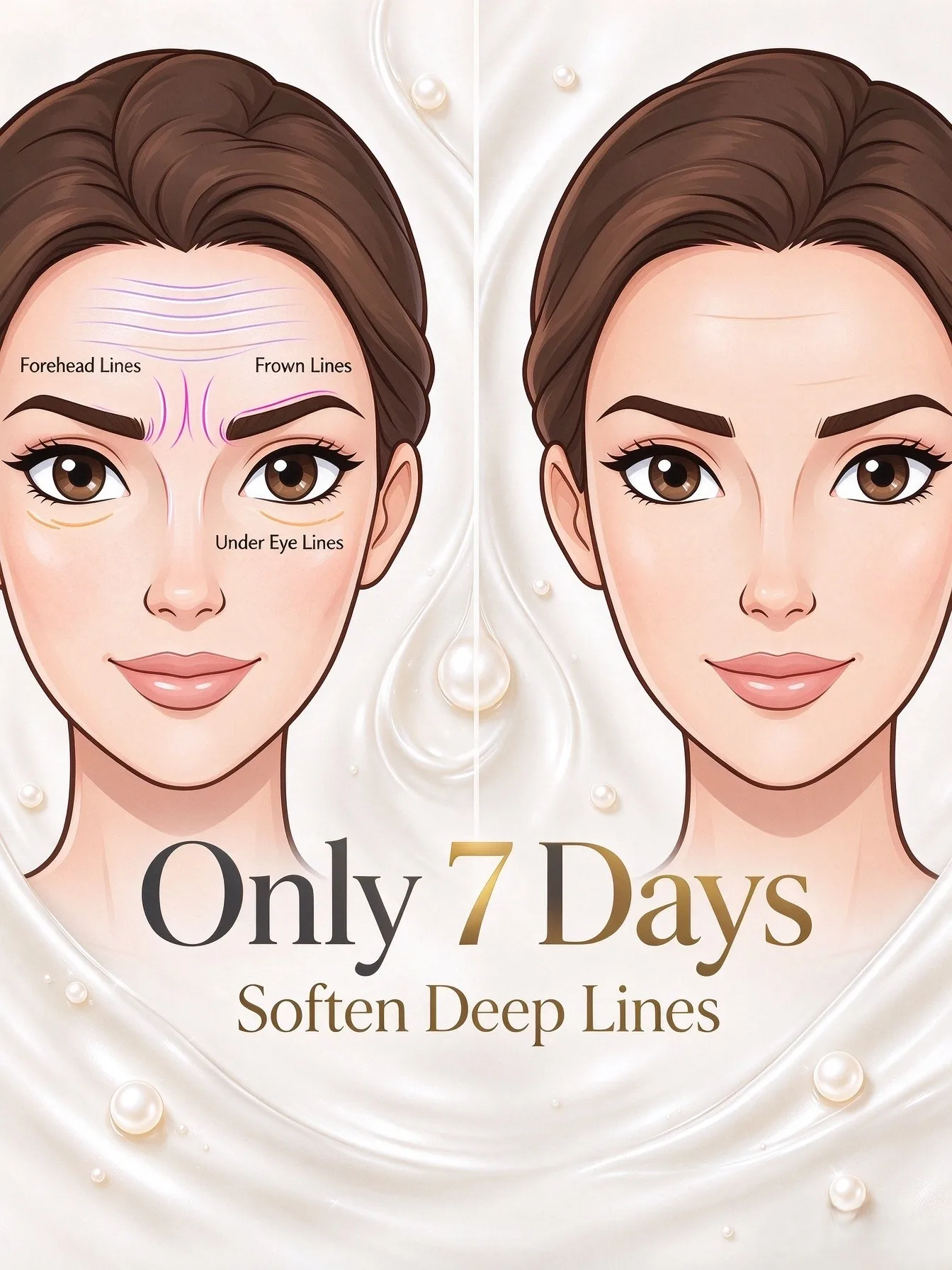 Anti Wrinkle Serum Facial Essence Skin Care Reduces Fine Lines Moisturizing Face Serum For Daily Skin Care