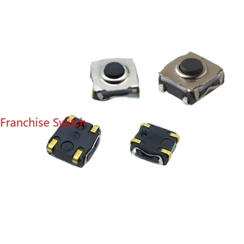 10PCS Light Touch Switch Key  Patch   Inching Height 3.47mm Width 6.2 × 6.2mm
