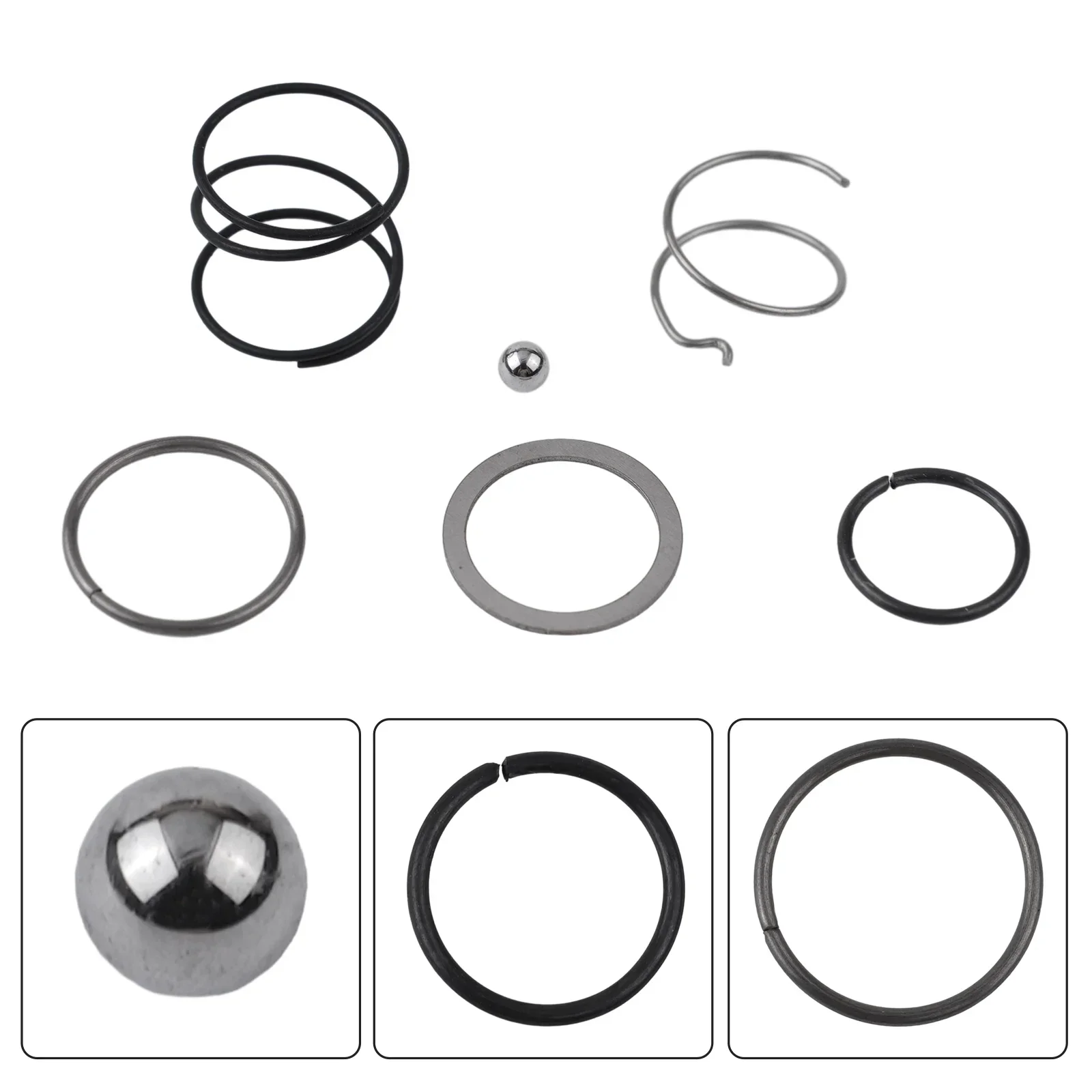 

Высококачественные аксессуары для гаечных ключей N089668, комплекты пружин, стальной шарик, 6 г, черный DCF850 DCF8885, долговечность, хорошая эластичность