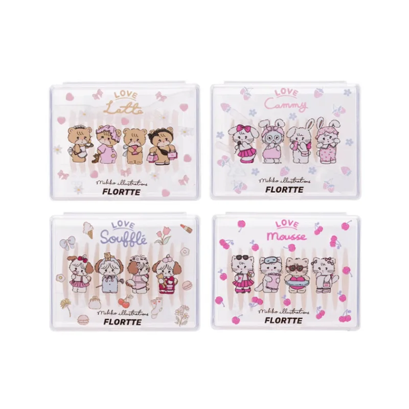 FLORTTE/ Floria MIKKO joint double eyelid stickers mesh skin color natural double eyelid stickers