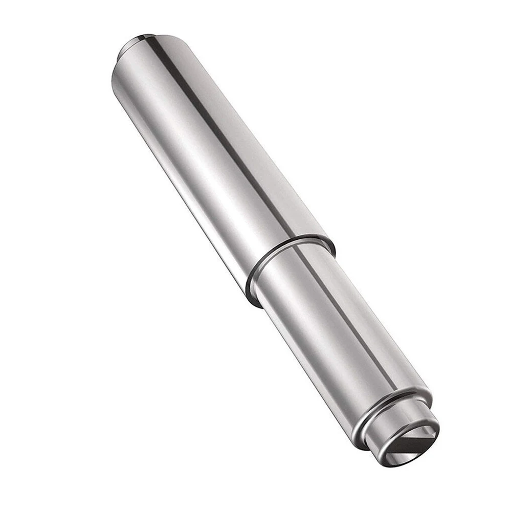 ティッシュペーパースタンドペーパーロールインサート16センチメートル調節可能収納しやすい軽量メッキ格納式シルバーカラー