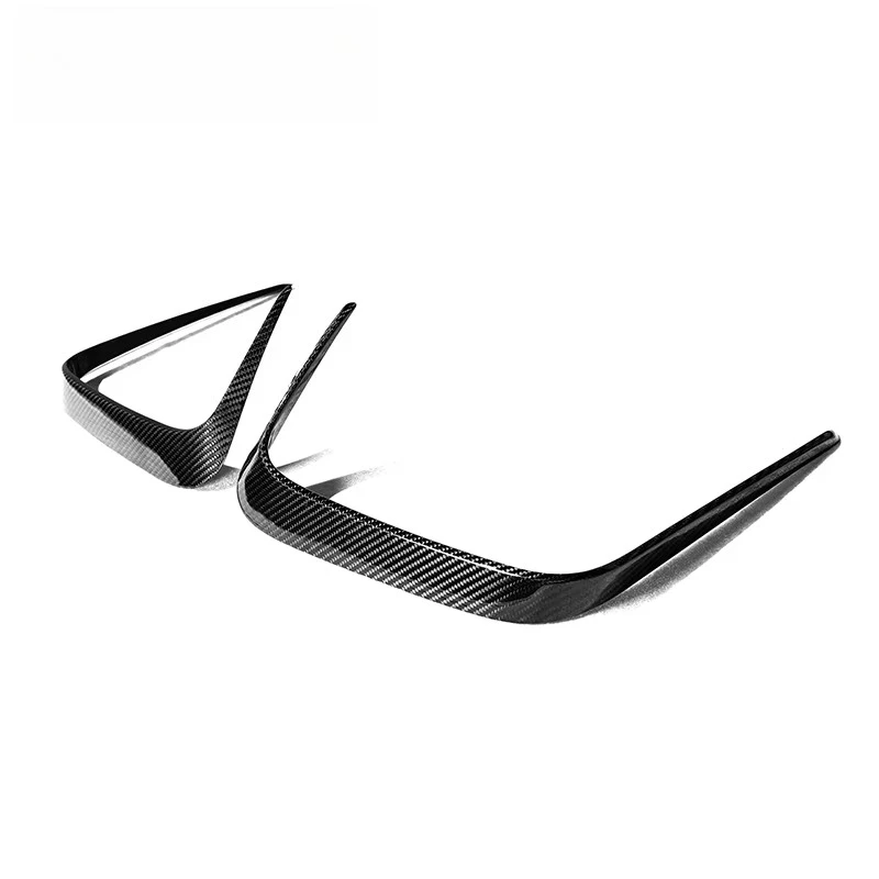 

Запчасти из сухого углеродного волокна Bodykit, канавки заднего бампера для BMW M8 F91 F92