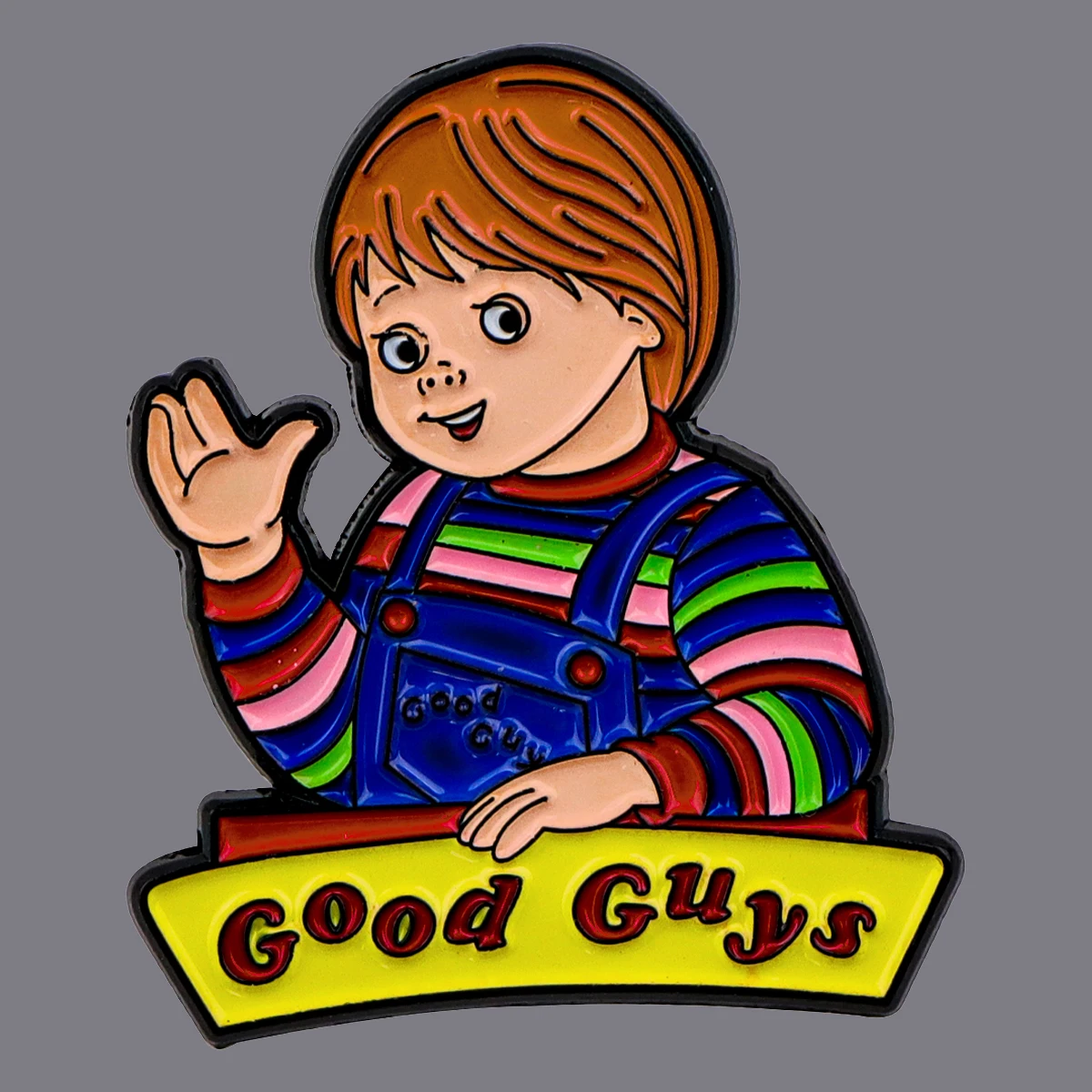 الرعب المينا دبوس هالوين بروش الصنوبر التلبيب شارة بدبابيس على ظهره الملابس والاكسسوارات الفيلم مجوهرات أصدقاء الهدايا #1