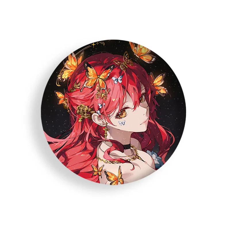 Honkai: Star Rail Anime pines insignias Kafka Blade Himeko Cosplay Friends mujeres broche regalos mochilas accesorios de decoración, 58mm