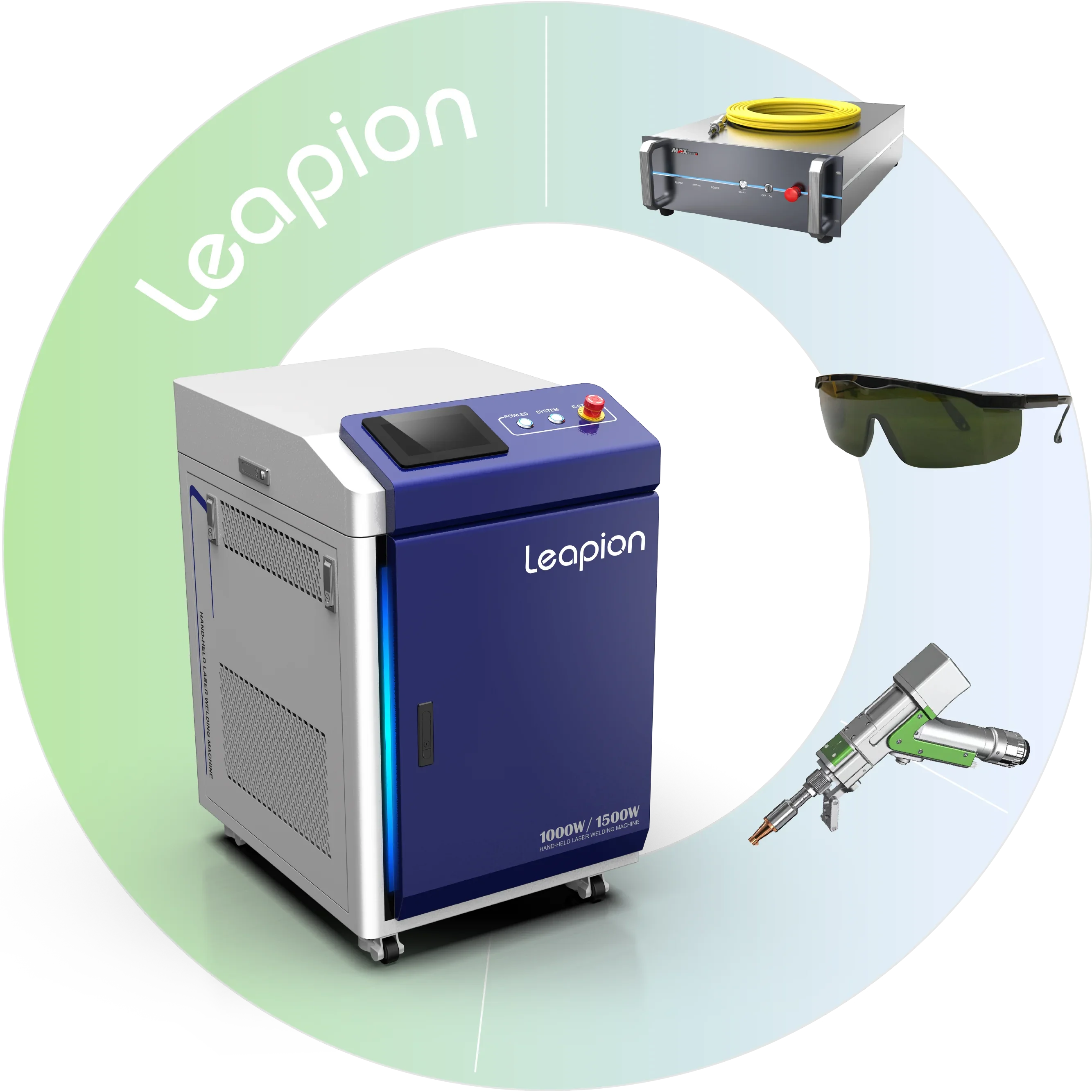 Portable Laser Welding Machine Torch 2000w Handheld 3 In 1 Laser Welding Machine For Metal