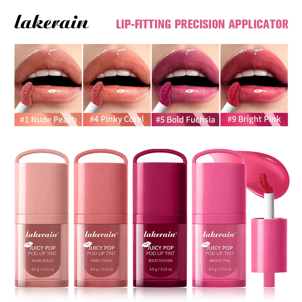 brilho-labial-lakerain-juice-Oleo-labial-com-efeito-espelhado-e-brilho-aquoso-brilho-labial-transparente-hidratante-de-longa-duracao
