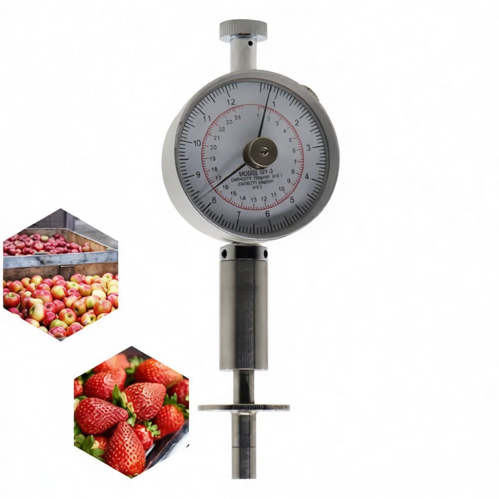 Portable Digital Fruit Hardness Tester Penetrometer For Agriculture Crop Ripeness Detection Orchard Management Gauge