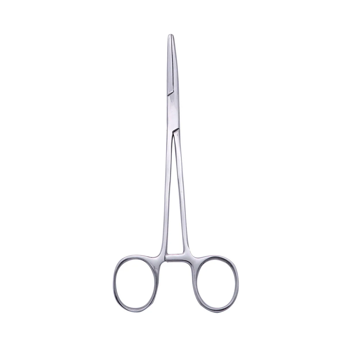 

2Pcs Hemostatic Forceps Stainless Steel 6.3 Inch Straight Curved Small Object Clamping Medical Repair Craft Tweezers