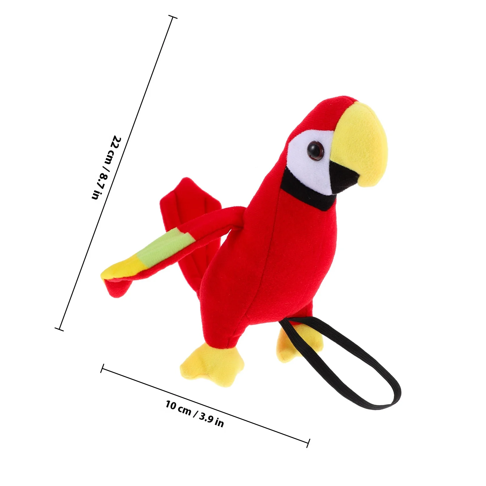 1 مجموعة القراصنة تأثيري حلي مجموعة الكرتون الببغاء باندانا العين بقع القراصنة فستان الدعائم هالوين اكسسوارات الحفلات #2