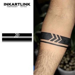 Armband Temporary Tattoo,Lasts To 15 Days New Technology Magic Waterproof Semi Permanent Sticker.