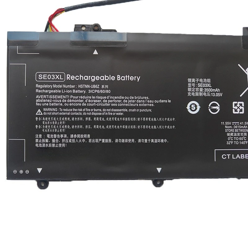 SE03XL Battery 11.55V 3615mAh For HP Pavilion 14-AL000 14-AV000 Series:14-AL061NR 14-AL001LA 14-AL062NR 14-AL015NA 14-AV003LA