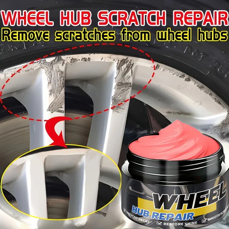 

Профессиональная паста для ремонта ступицы колеса, комплект для обслуживания ступицы колеса, паста для ремонта и полировки ступицы колеса, для ремонта царапин