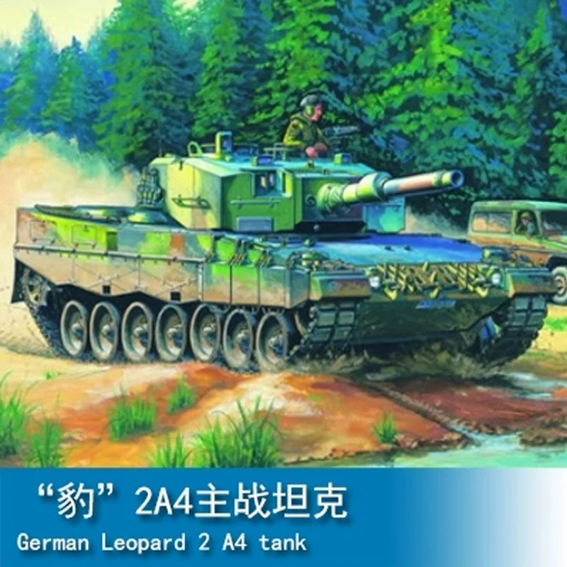 Hobby Boss 82401 1/35 Немецкий основной боевой танк Leopard 2A4, комплект пластиковой модели танка