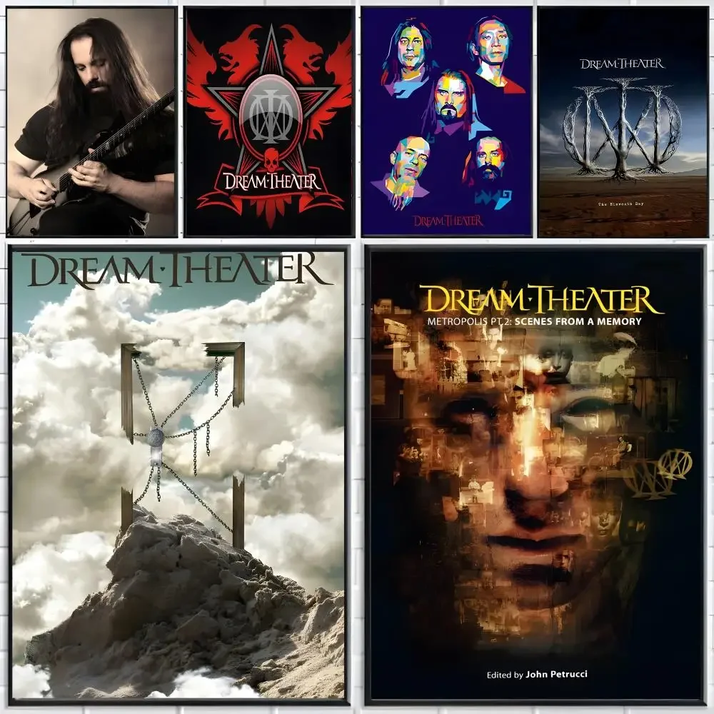 Band Progressive Dream Theater Poster Distinct Home Decor Concepts Chic Indoor Art Pieces