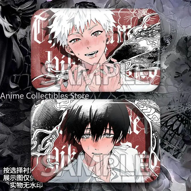 

Anime The Summer Hikaru Died Tsujinaka Yoshiki Badges Anime Badge Cartoon Brooch Clothes Backpack Jewelry Accessories Gifts