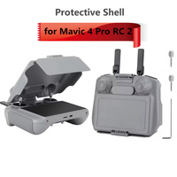 2 in 1 Remote Control Sun Hood Sunshade Screen Protector Shell Cover for DJI Mavic 4 Pro RC 2 Drone Accessorie