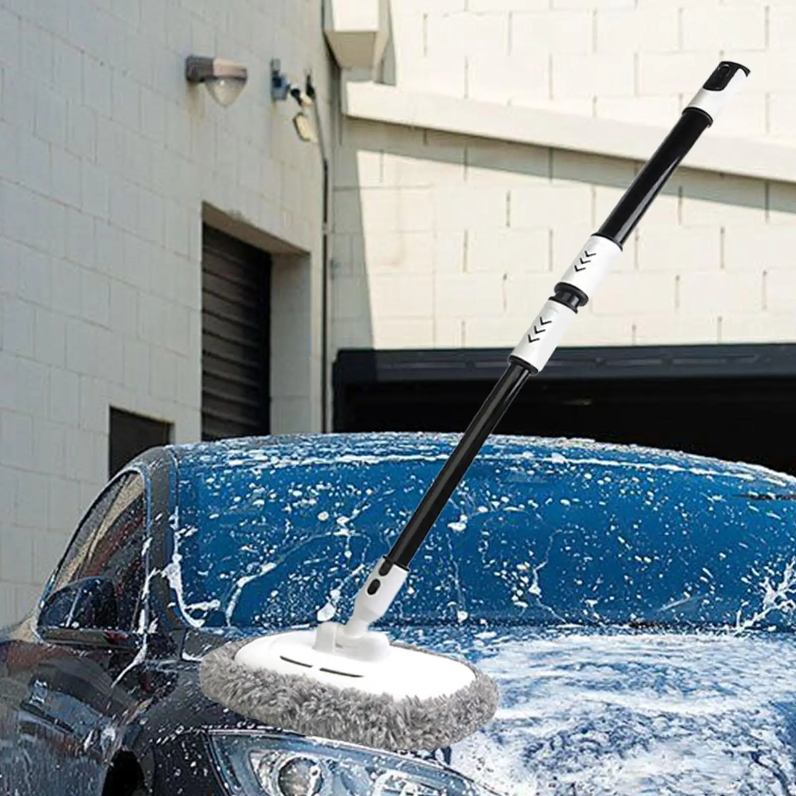 Car Wash Brush Cleaning Brush with Long Handle Cleaning Mop for Cars RV Household