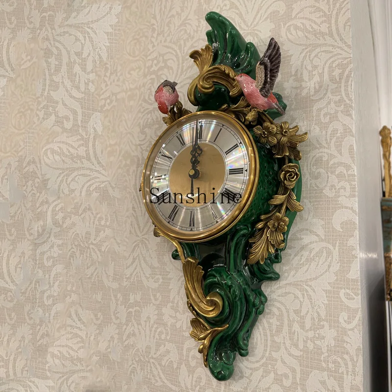 

Ceramic home hanging clocks fashion living room wall decoration