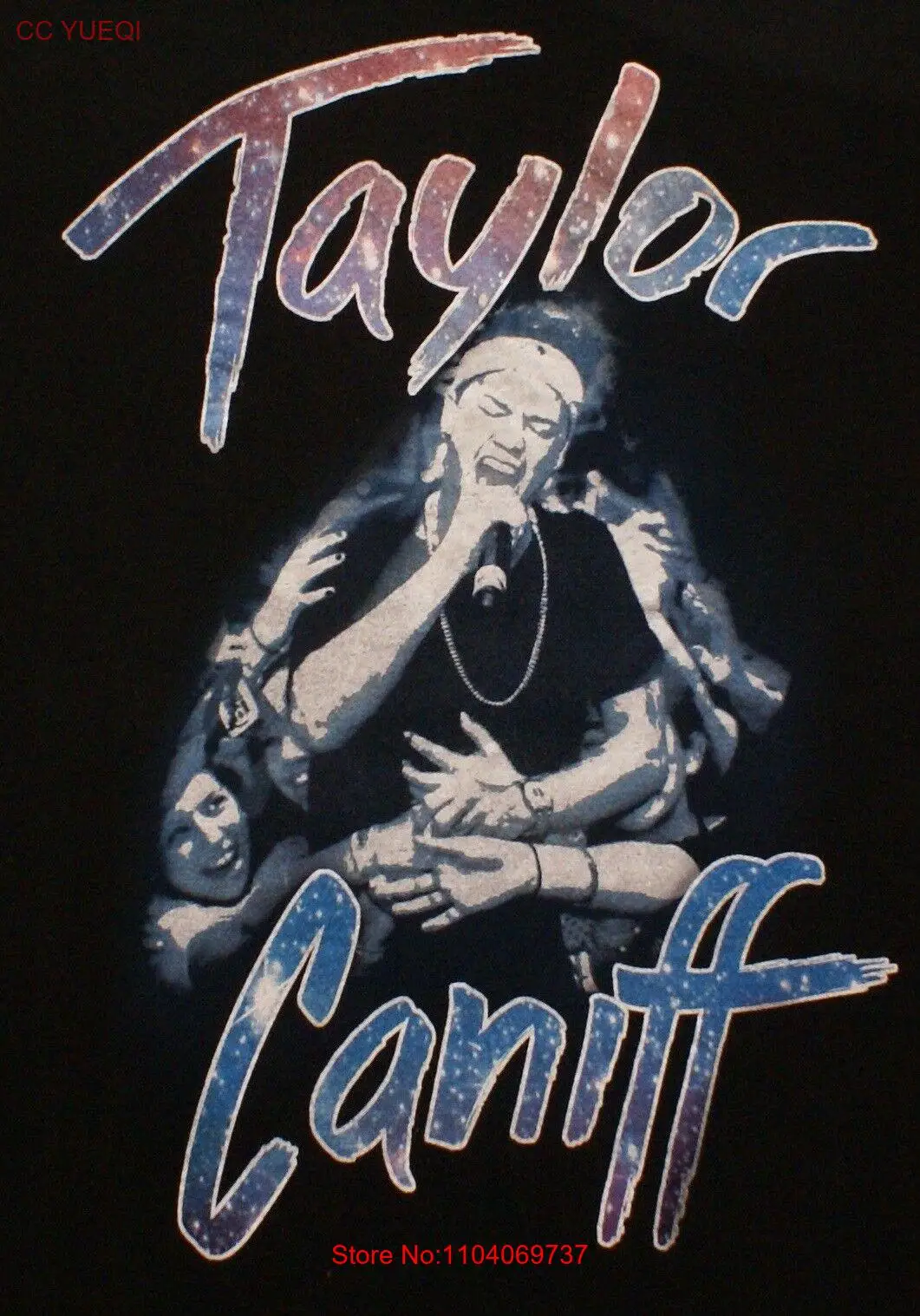 Taylor Caniff T-shirt, concert merchandise, Adult Size Small