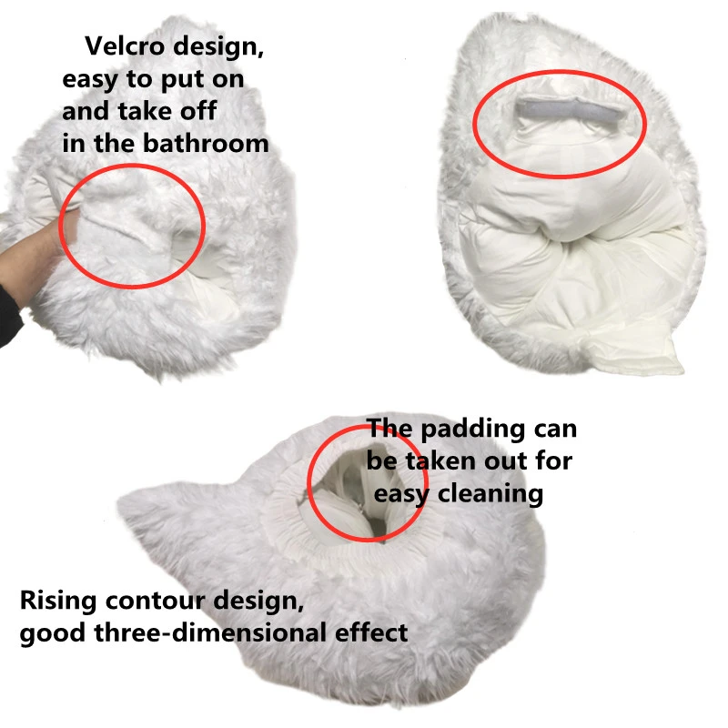 لطيف الأبيض رمي وسادة بطة زي أفخم الحمار للأطفال الصغار الكبار هالوين الحيوان تأثيري البدلة مدرسة ملابس الرقص