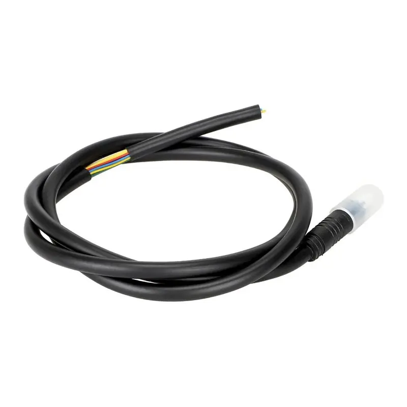 [NEWA76K!】 Waterproof 8Pin Electric Bike Motor Cable 1 Meter, 3+ 6P, 1000W, 2Mm2 Wire, Aviation-Grade Waterproof Connectors