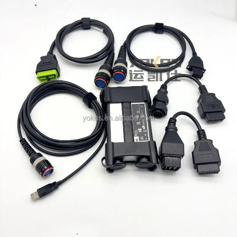 Unidade de comunicação de detecção de scanner de falhas de motor de ferramenta de diagnóstico VOCOM 2 II peças de escavadeira 88894000 para VOLVO