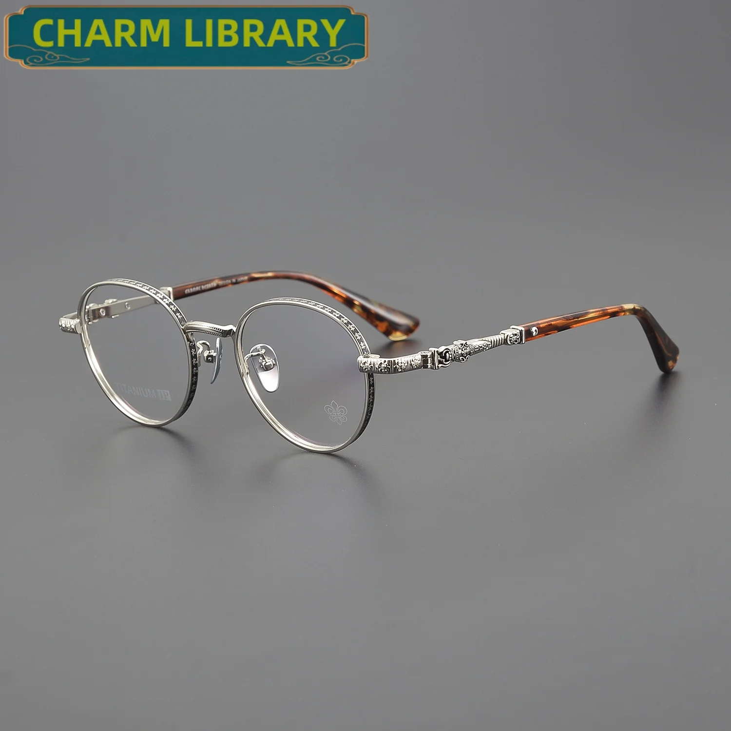 Men Prescription Glasses Retro Designer Luxury Brand Fashion Women Myopia Reading Titanium Eyeglasses Prescription Eyewear Frame