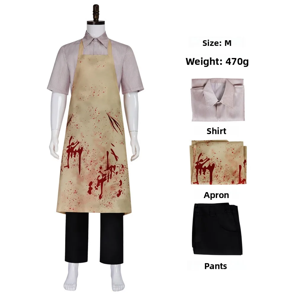 

loween Zombie Costume Bloodthirs Butcher Zombie Doctor Bar Costume Par Outfit Chinese Manufacturer Summer 2025