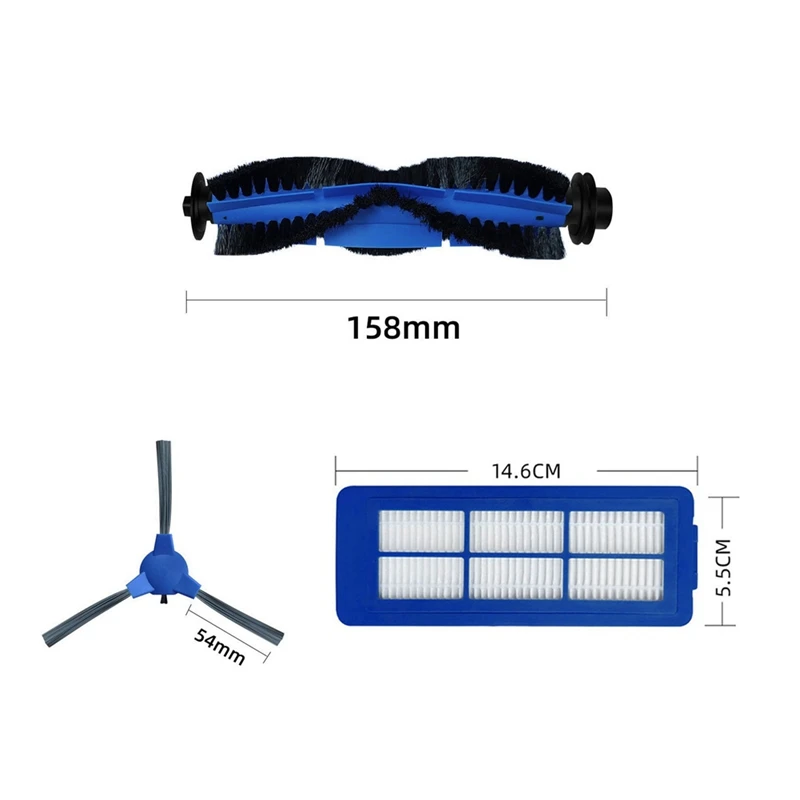 ชุดอุปกรณ์เสริมสําหรับ Eufy Robovac 11S Max Robovac 15C Max Robovac 30C Max Robovac G30 Edge G10 Hybrid หุ่นยนต์