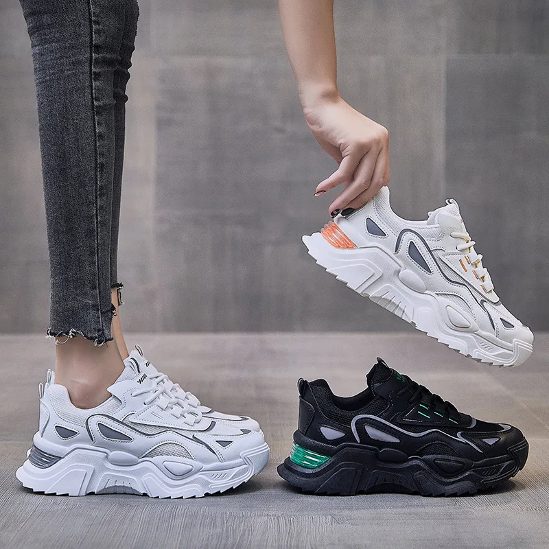 Spring & Summer Women And Girls Running Shoes Fashion Sports Casual Breathable Female Sneakers Size 35-40