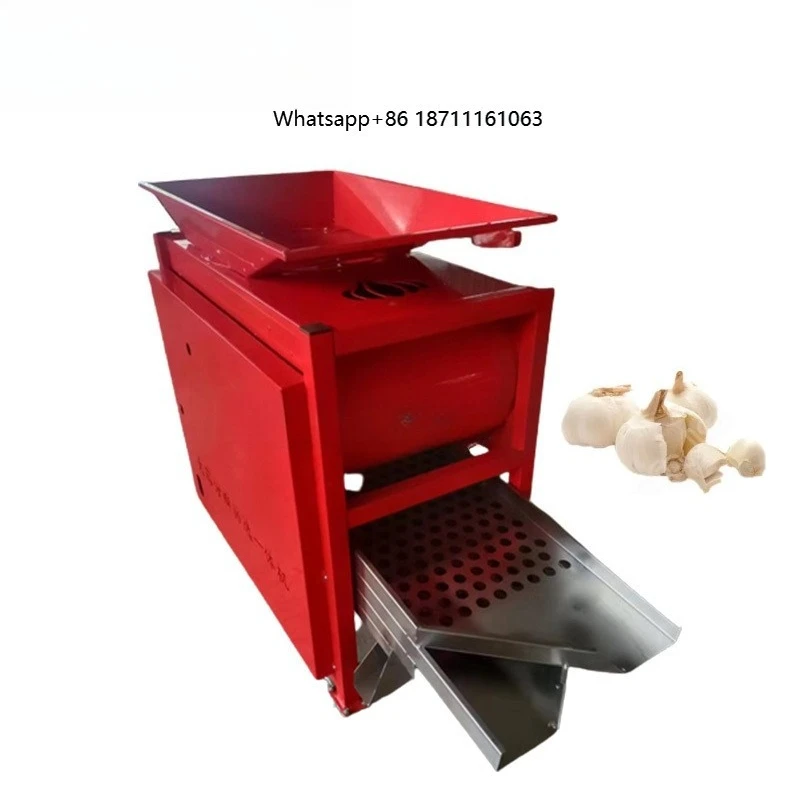 Small Garlic Seed Size Screening Machine Vibration Sorting Linear Garlic Head Splitting Machine