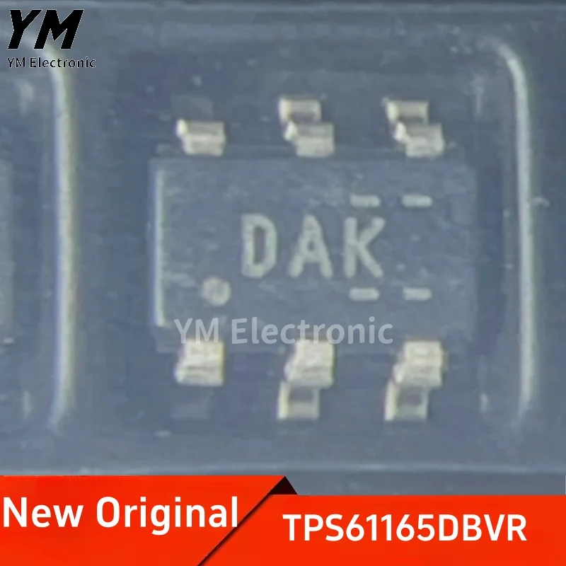 New Original TPS61165DBVR DAK SOT23-6 White LED driver boost converter IC chip