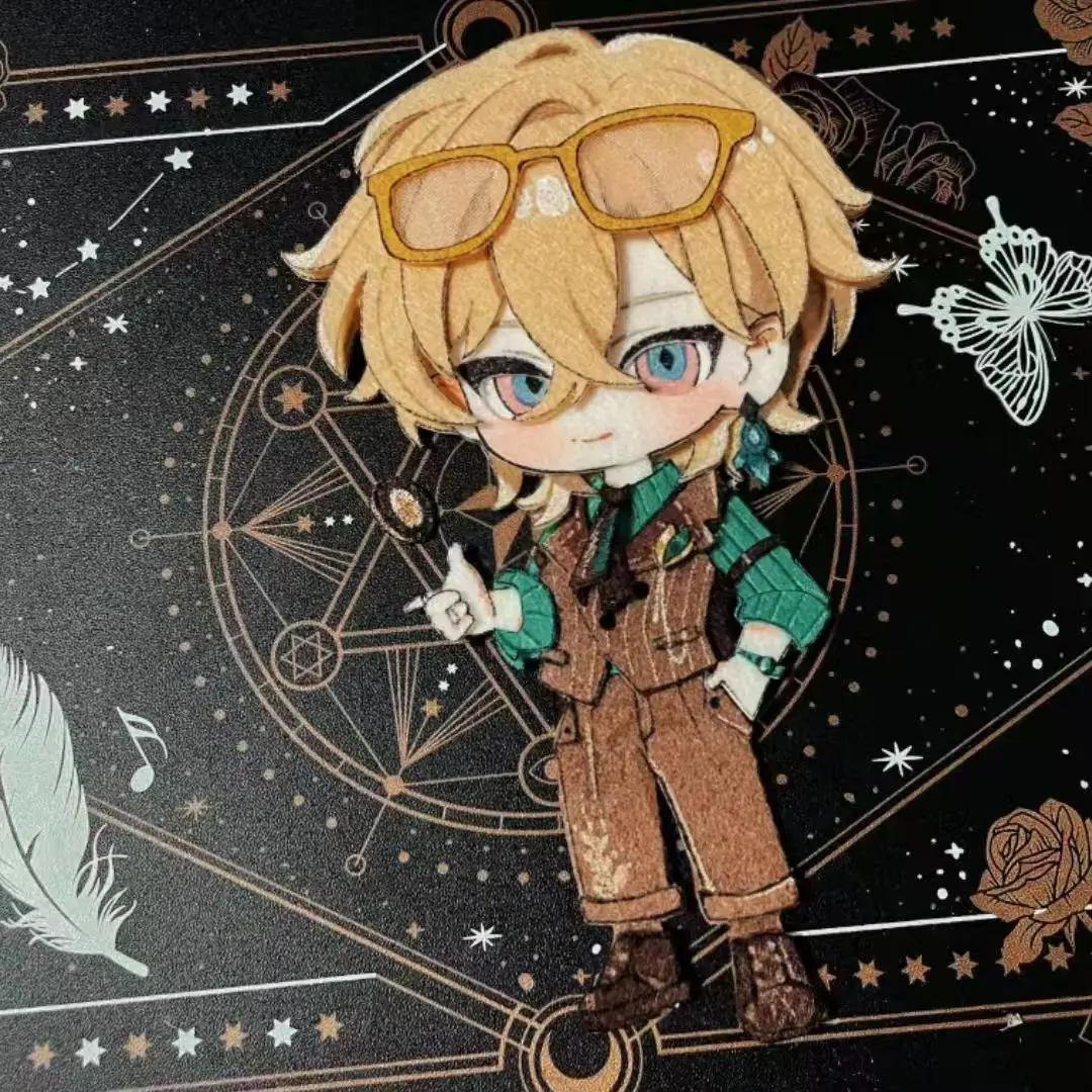 ゲームアニメ崩壊：スターレイル フェイノン コットン人形 コスプレ ドレスアップ DIY 不織布 刺繍 キーホルダー かわいいアニメゲームぬいぐるみ