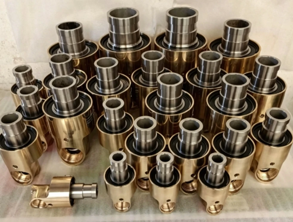 Brass Rotary Joint Flange Rotary Joint HD Stainless Steel Rotor Cooling Water Rotary Joint