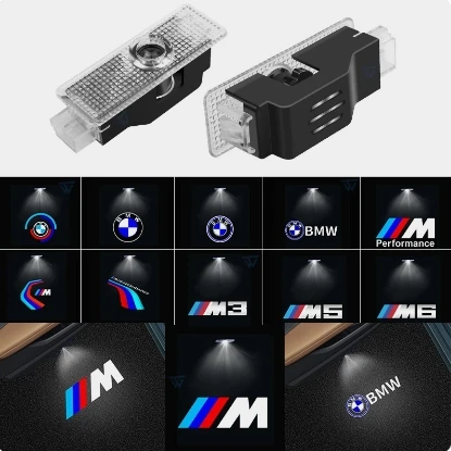 LED Car Door logo Projector Lamps Welcome Light For BMW E90 E91 E92 E93 E60 E61 F10 F07 E63 E64 F12 F13 F30 E87 F20 Accessories