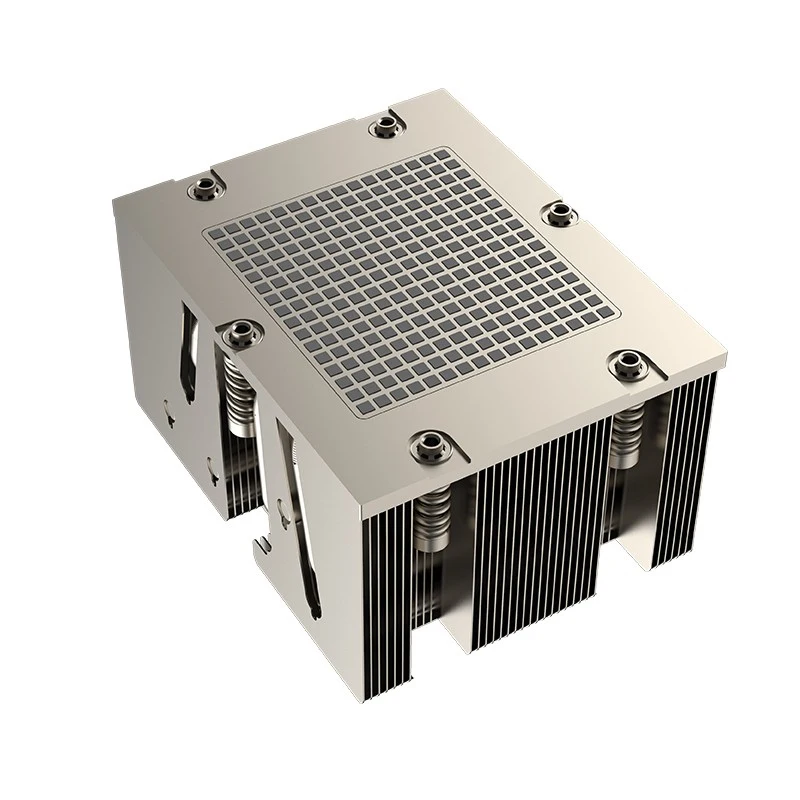 

Z For SP5/AMD EPYC 9004 CPU Cooler Fan 350W 4 Heat Pipe Computer Copper Bottom 2U