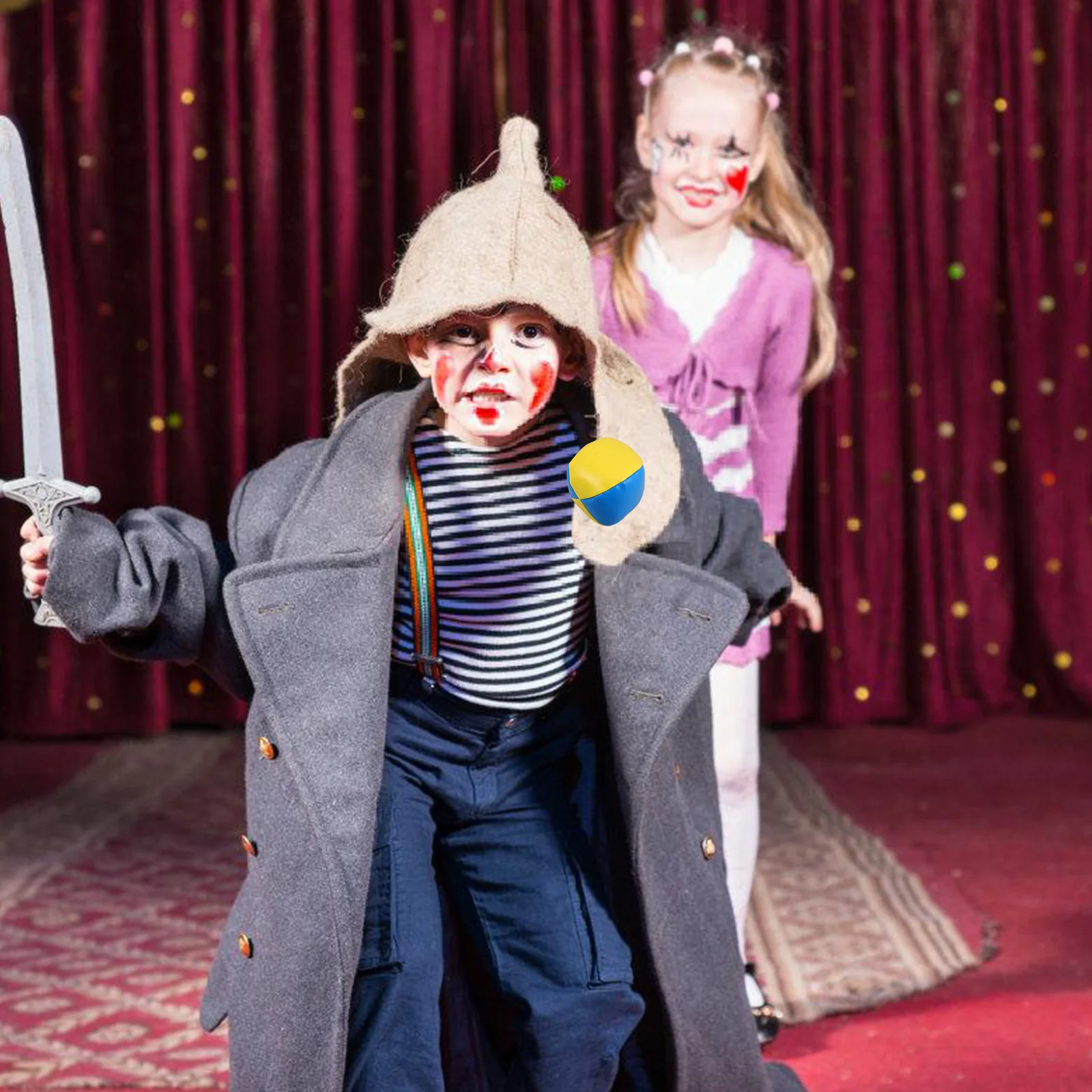 3pcs Stage Grip Balls For Kids Lightweight Juggling Balls Beginners Tossing Game Party Performance Outdoor Activities Playground