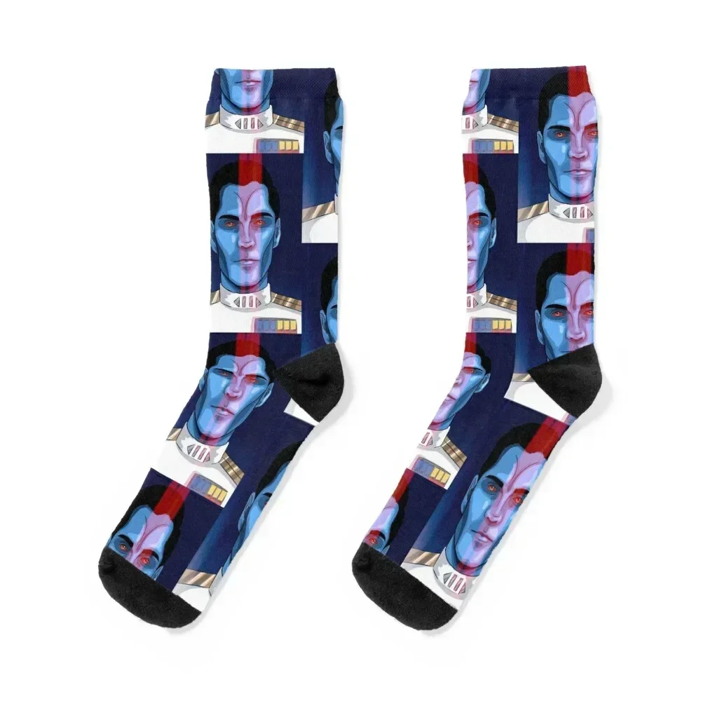 fanart admiral Socks Novelties basketball winter short Socks Girl Men's