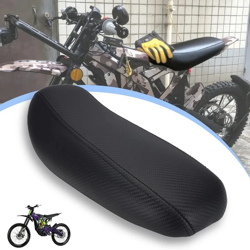 

Motorcycle Rear Seat Pad Motorcycle Pad For Surron Sur Ron Light Bee X/S Electric Dirt Bike Carbon Fiber